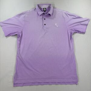 FootJoy Golf Shirt Size Large Purple Colorshift